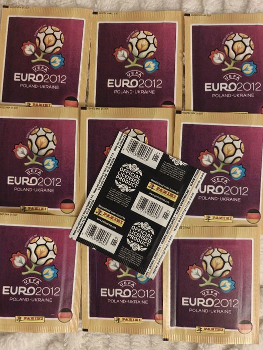Pliculete panini euro 2012 German Edition