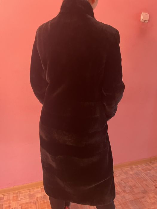 Новая шуба мутоновая