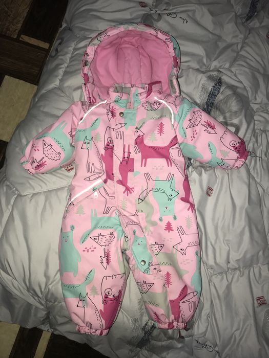 Зимний комбинезон на девочку