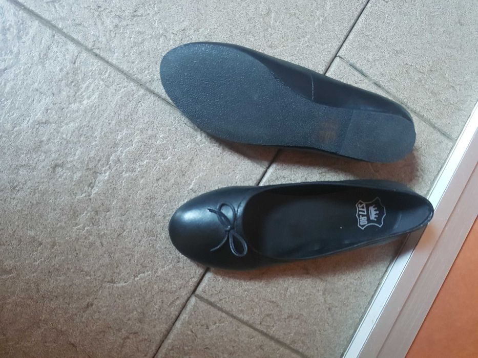 Balerini piele naturala