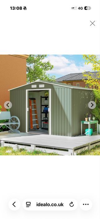 Magazie de gradina Outsunny, 277x195x192cm, Noua