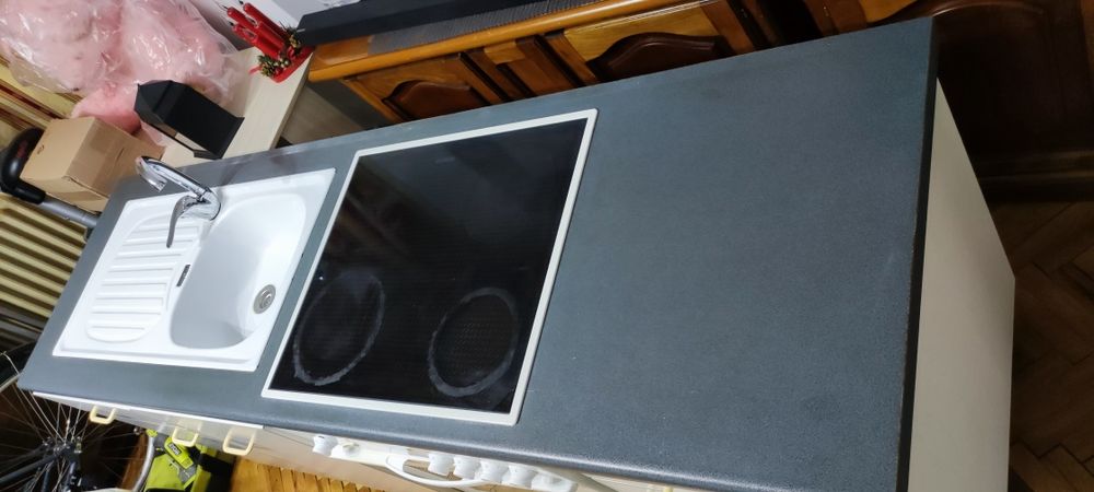 Mobila bucatarie cuptor plita