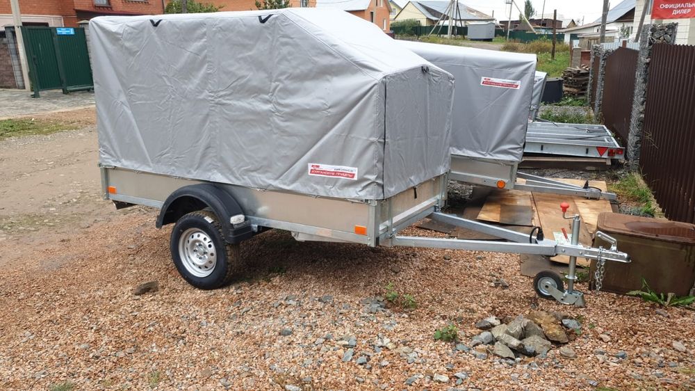 Самосвальные прицепы на легковые авто