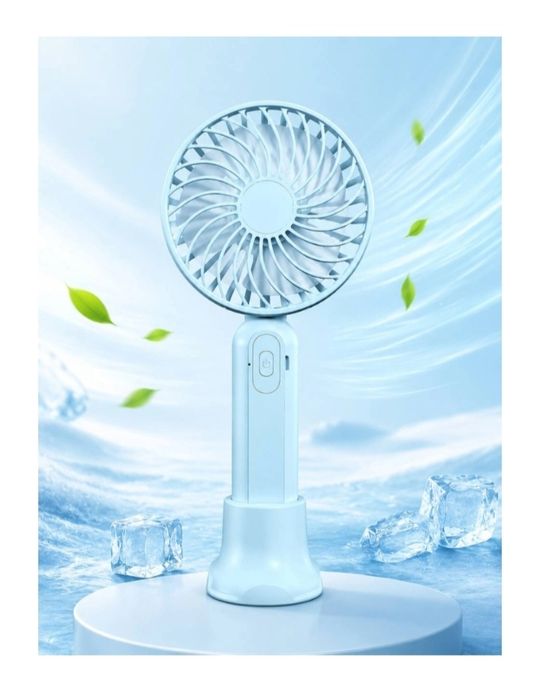 Mini ventilator, qoʻl va stol uchun qulay
