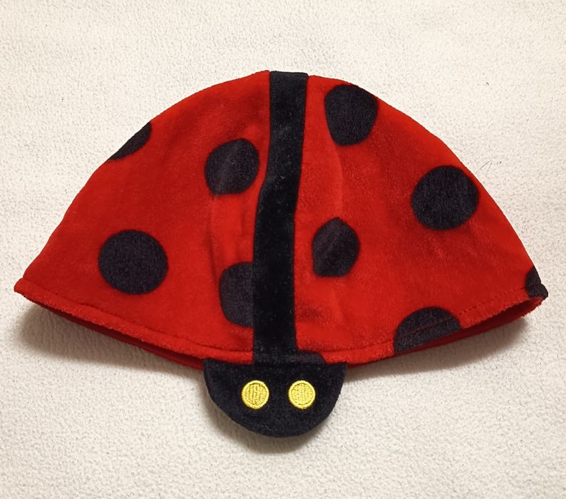 Costum buburuza poncho 86 cm