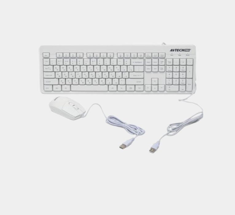 Avtech Pro ofisniy klaviaturasu sichqonchasi bilan