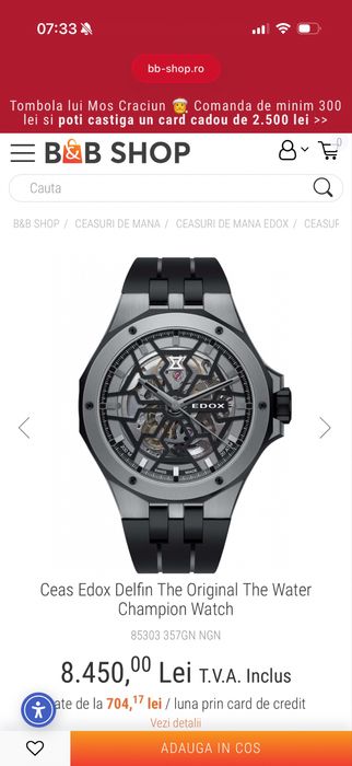 Edox Delfin Automatic