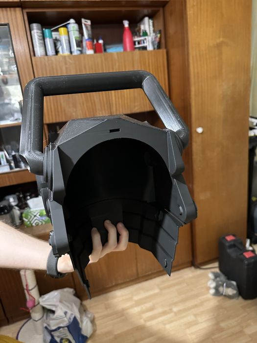 3d принт на каската на Човека Резачка от Chainsaw man