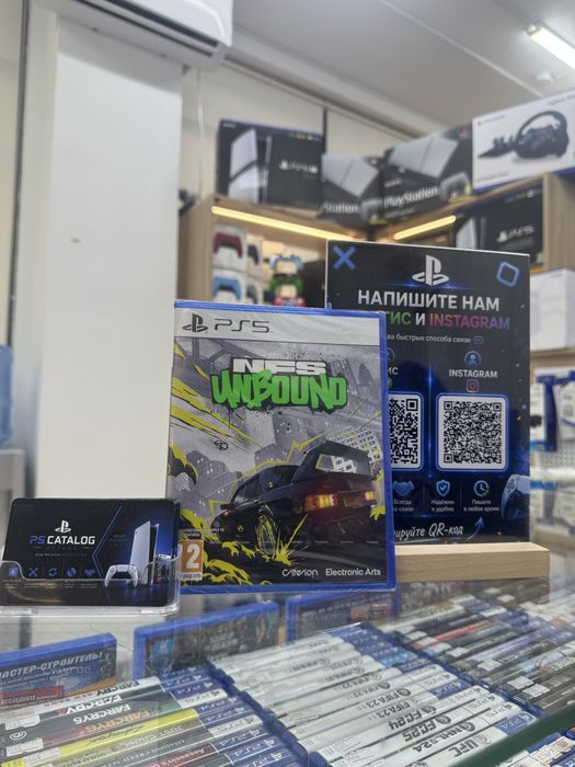 Диск need for speed unbound новый ps5