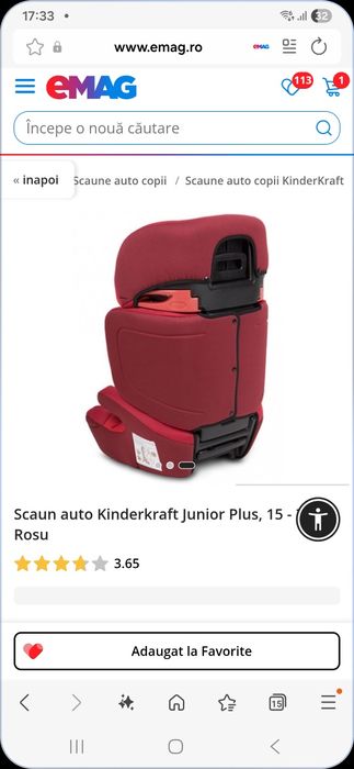 Vand 2 scaune pentru copii