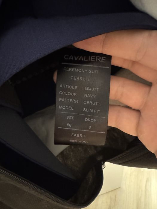 Costum ceremonie / mire / ginere Cavaliere marimea 58 slim