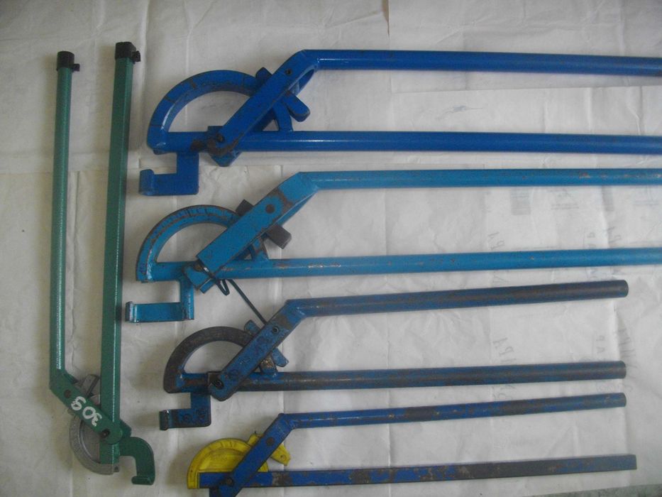 Масивен Тръбогиб старо качество Уред огъване тръби 22мм-18мм-15мм-12мм