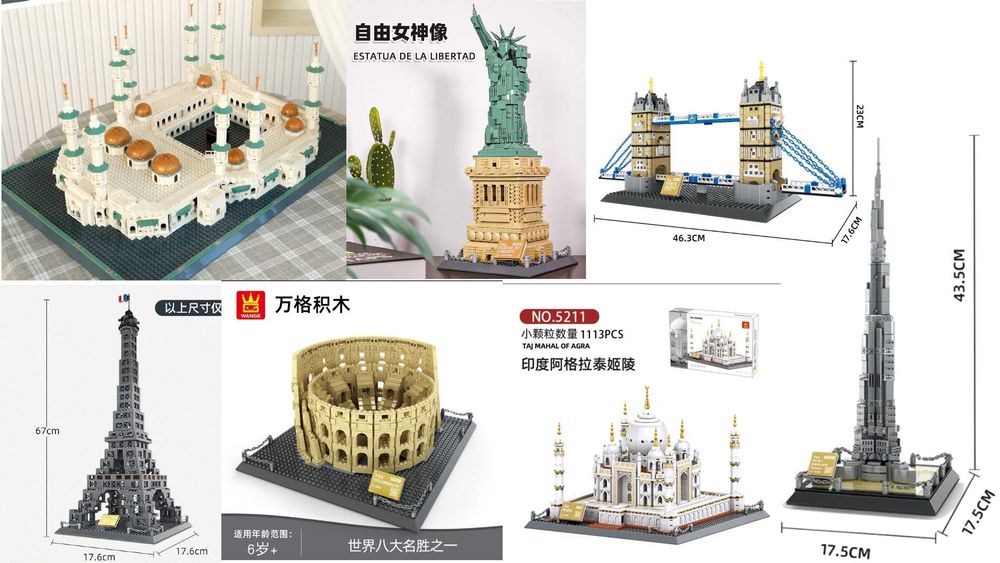 Конструктор лего для интерьера для взрослых, Tower Bridge