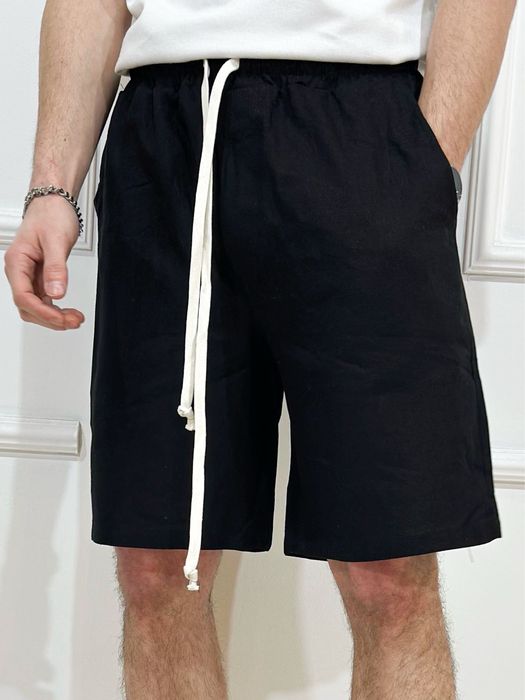 pantaloni maro pentru barbatu eleganti scurti