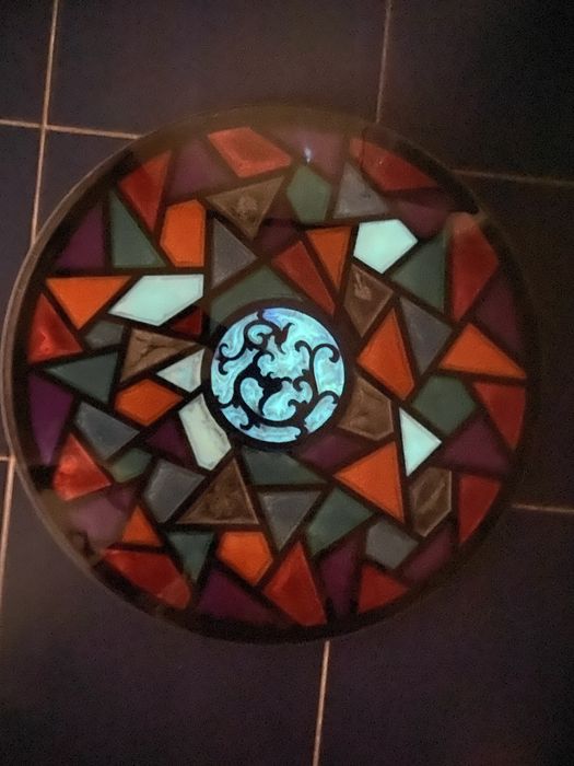 Vand blat pentru masa de cafea din rasina epoxidica.