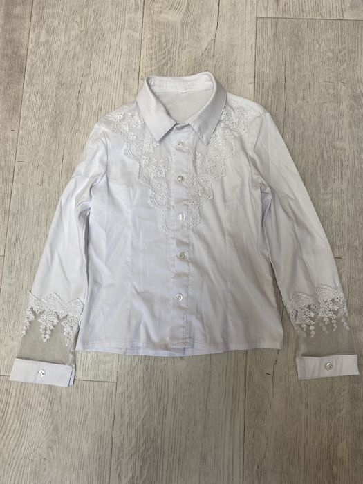 Сарафан и блузка школьные для девочки.