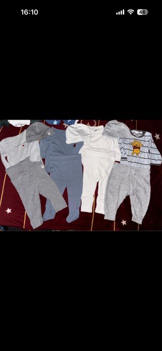 Lot haine bebe H&M 56-62-68