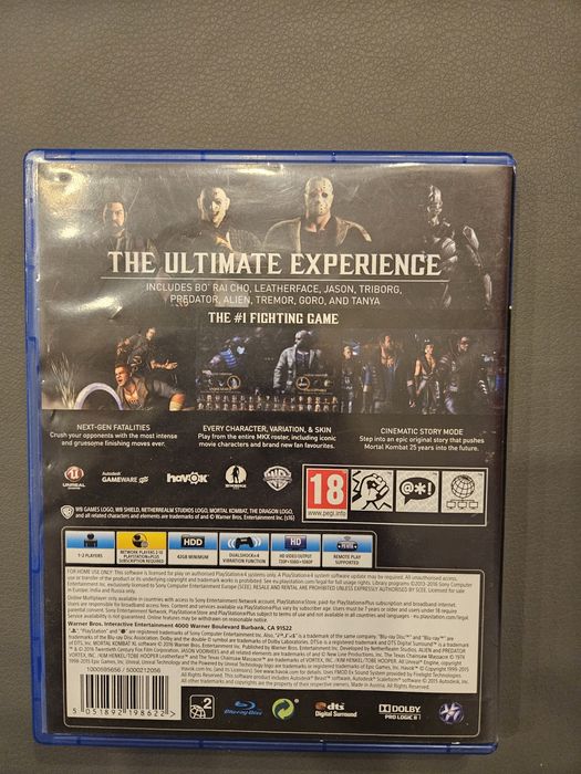 JOC Mortal kombat XL PS4