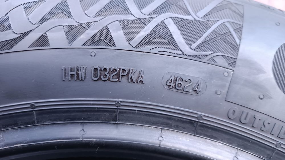 215/60/16 Continental Дот 4624