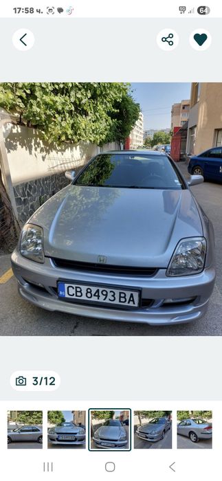 Хонда Прелюд 5 ген. 120 000км. Ориг.