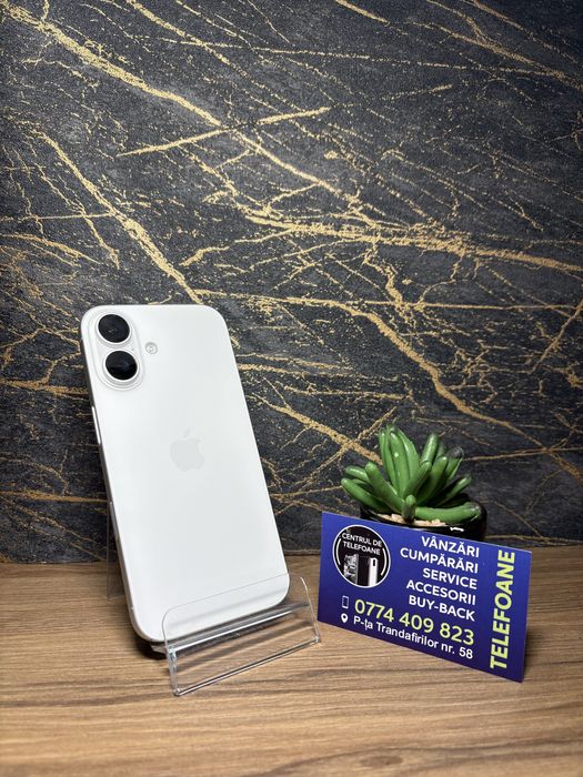 Iphone 16/128gb/ 2 Ani Garantie Centrul de Telefoane/rate