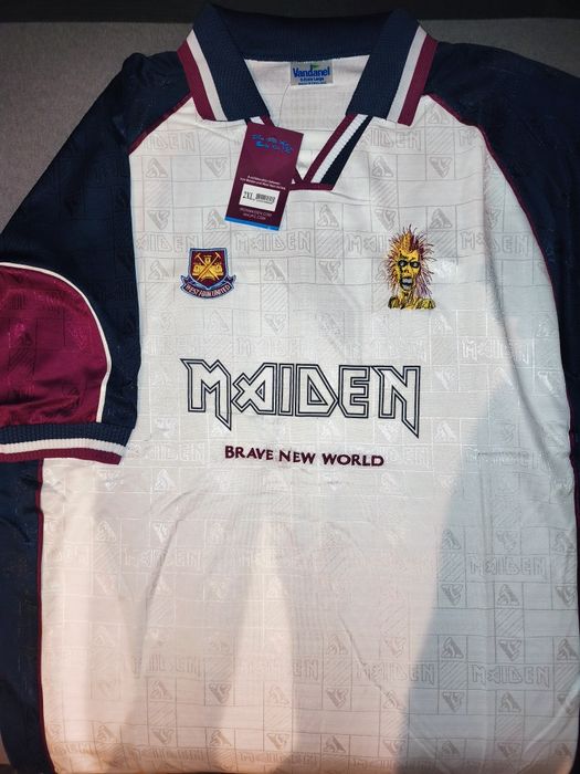 Футболна тениска на Уест Хям / West Ham x Iron Maiden, 2XL