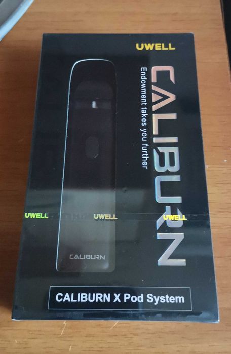 Kit Uwell Caliburn X Pod System - Argintiu Elegant *NOU* Sigilat