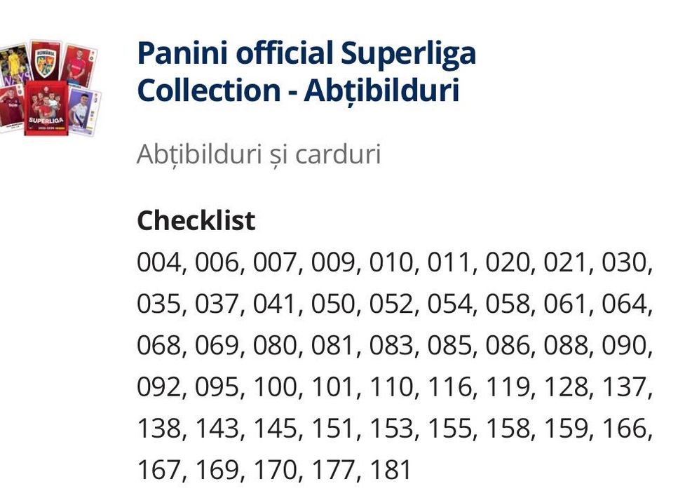 Stickere super ligă