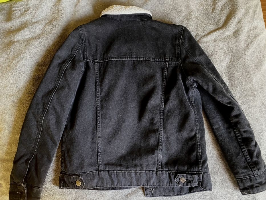 Jacheta Denim îmblănită