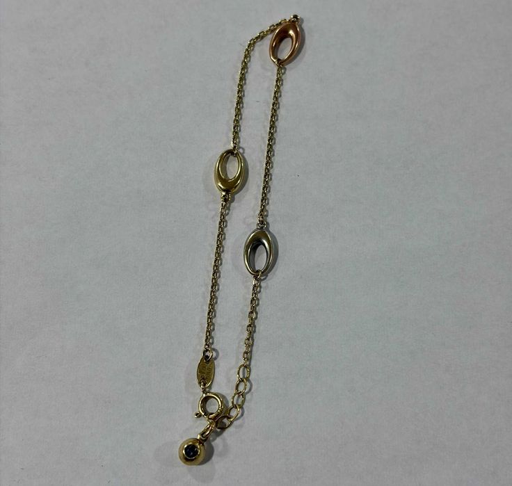 Златна гривна 1.9 грама 14 карата 858