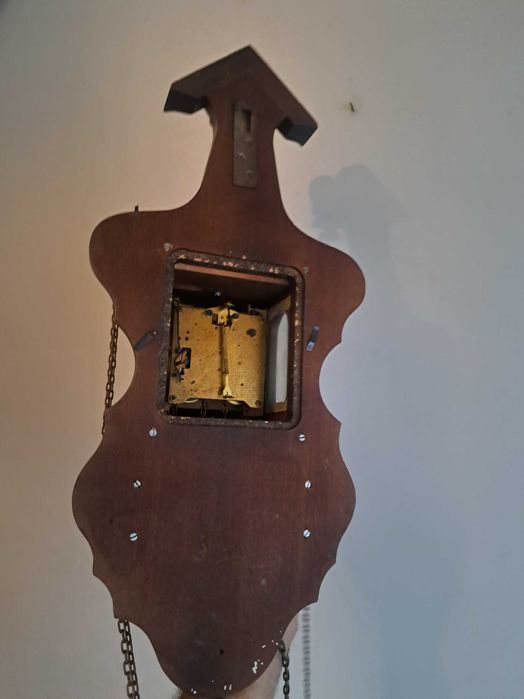 Ceas cu pendul ZAANSE - Antic Bronz, Lemn -
1940-1950, 1970-1980 -