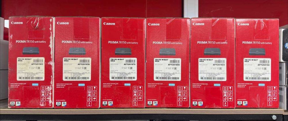 Портативный Принтер Canon PIXMA TR150 Бизнесменлар учун кўчма принтер