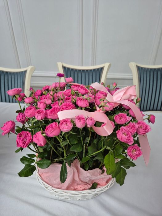 Букет цветов средний.