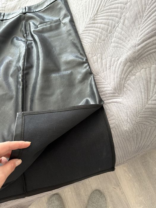 Кожаная юбка новая