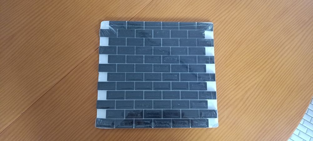 Mozaic porțelan pe plasa  hexagonal și mini carabida