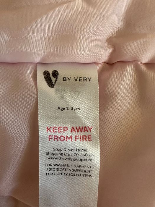 Детска зимна розова парка 2-3г