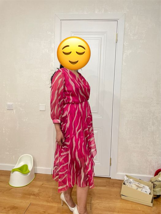 Платье шифон 42р