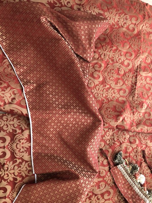 Шторы блэкаут жакард шелк