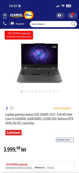 Laptop de gaming
