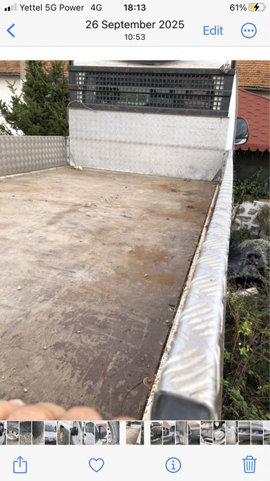 Товарен кош за бус Фият, Ситроен,Пежо и др.