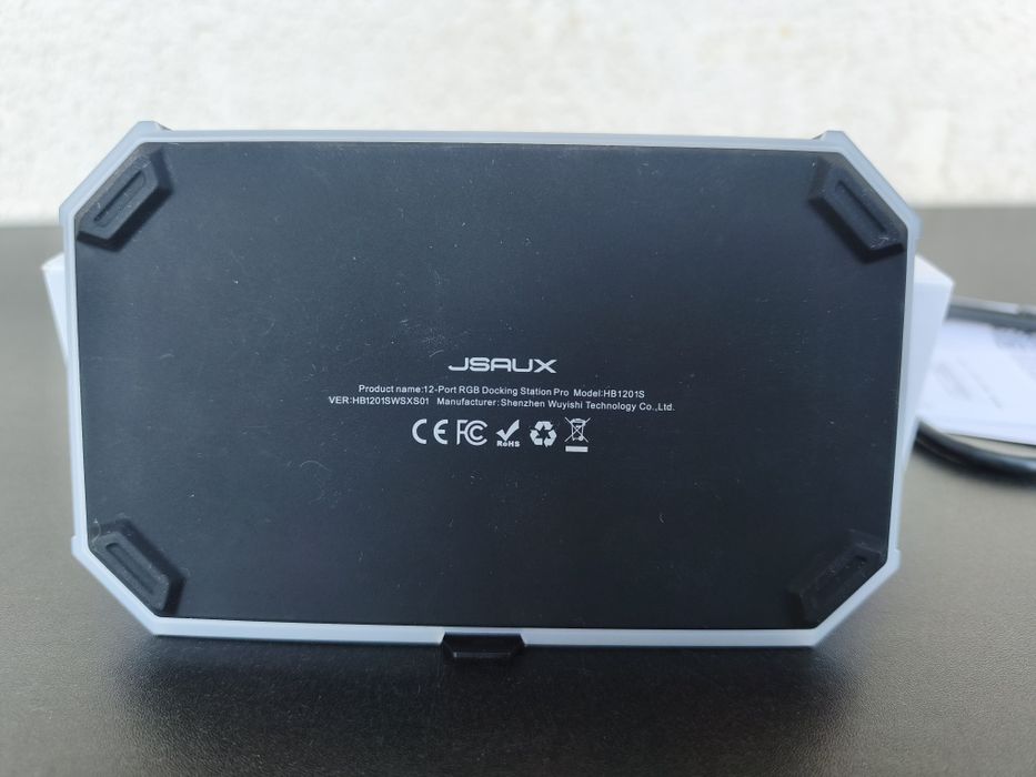 Statie de andocare JSAUX cu hub RGB HDMI 4K 120Hz 5Gbps HB1201S pentru Steam Deck