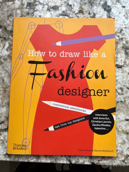 How to draw like a fashion designer/Sketch book