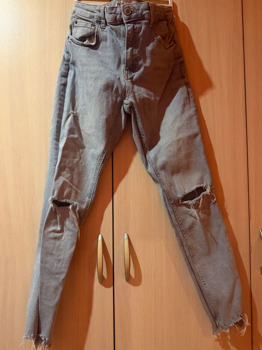Дамски дънки Zara светло сини