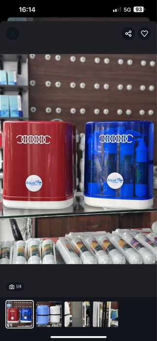 Suv filtrlarini o'rnatish xizmati