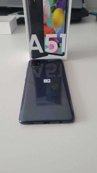 Telefon mobil Samsung Galaxy A51, negru, Dual SIM, 128GB, 4GB RAM, 4G