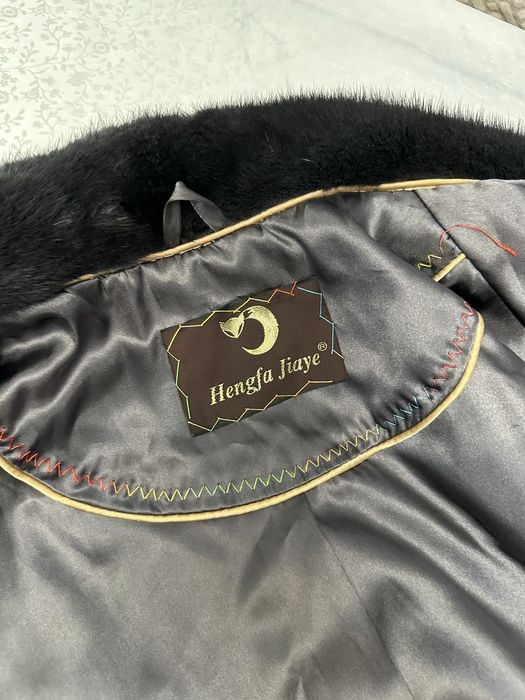 Шуба норковая длинняя