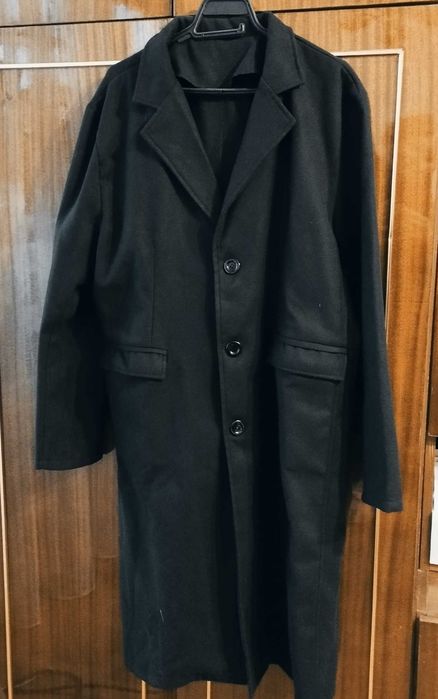 Дамско палто, черно два модела