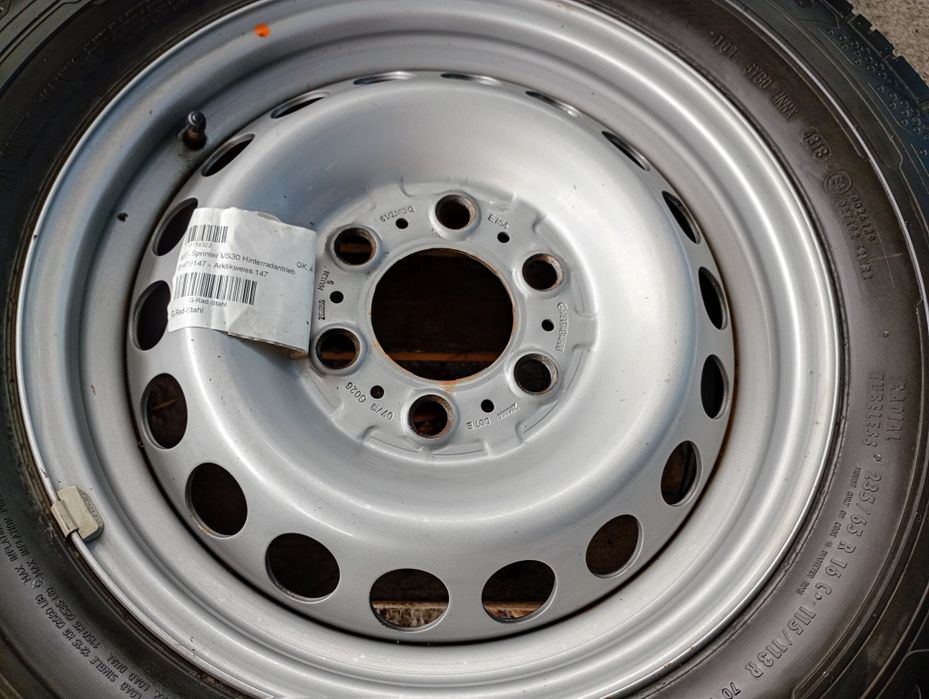Нов комплект 16-6х130 6.5 j ET54 Mercedes Sprinter