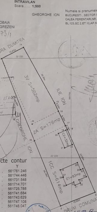 Casă batrânească Ogrezeni Hobaia la 15-20 min de centura Militari-Buc