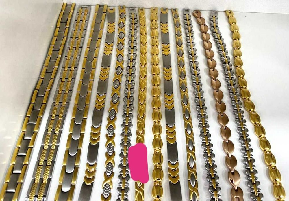 Давления, бош оғриги, асаб, бўғим оғриги учун Биомагнит Браслетлар